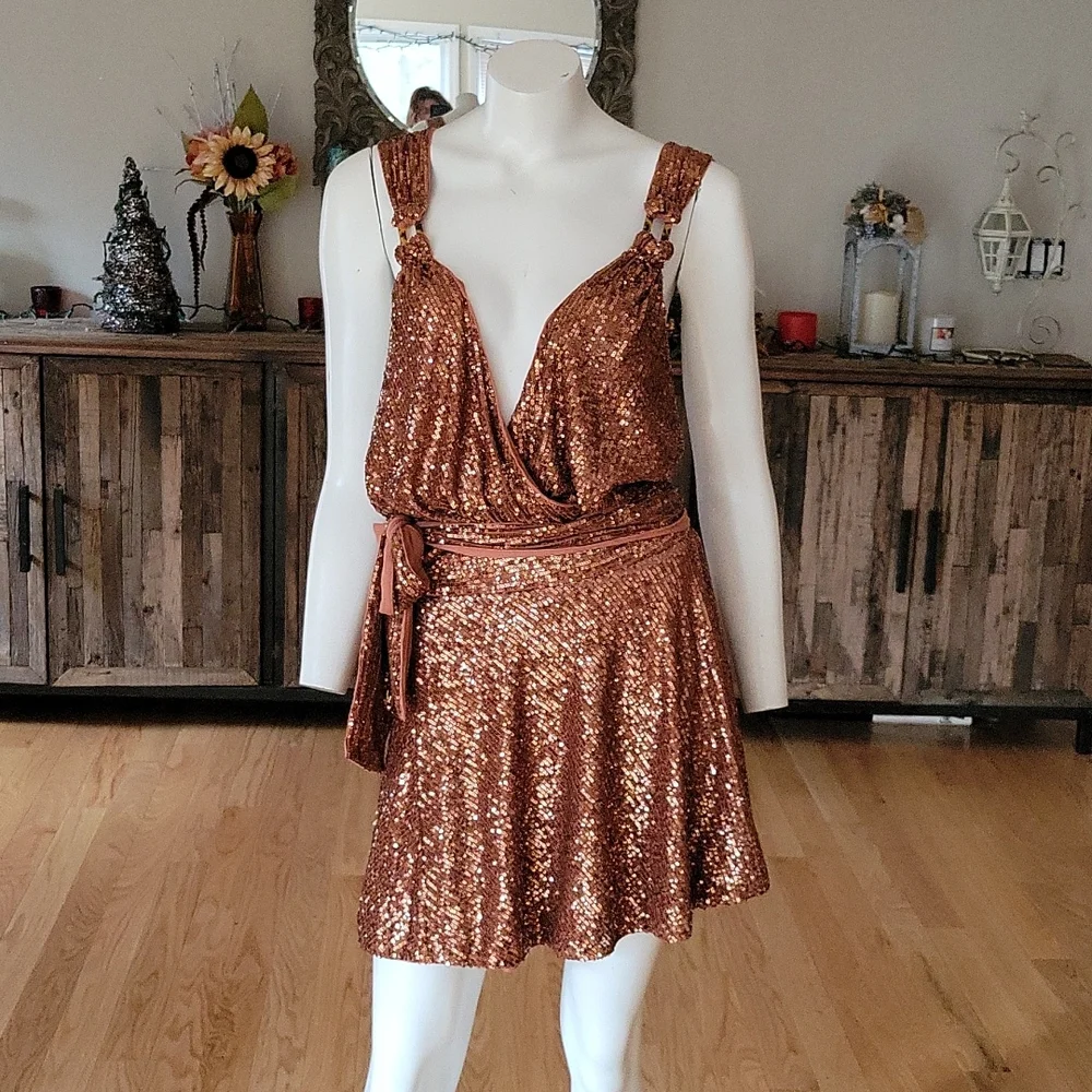 Free People Zuri Sequin set